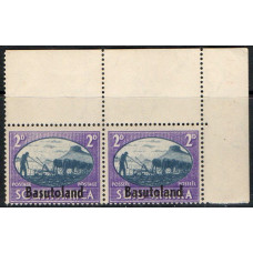Swaziland Sg40 - 1945 2d. slate-blue and violet Overprinted "Swaziland" MNH