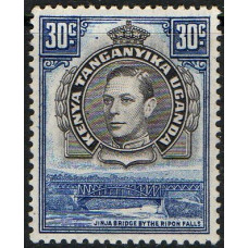 KUT Sg141b - 30c. black and dull violet-blue 1938 MM KUT Sg141b - 30c. black and dull violet-blue 1938 MM