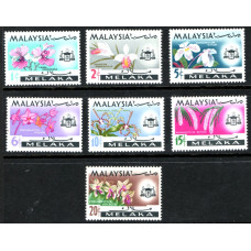 Malacca Sg 61/67 - 1965 set inscr "MELAKA"  MNH