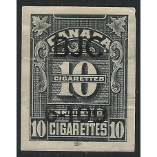 Canada Revenue Cigarette Tax Imperf Series C 