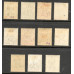 Barbados Sg105 - 115 - 1903. Wmk Crown CA. set MM