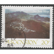 Ascension Sg369 - 20p. - 20p. - Two Boats Village fine used Ascension Sg369 - 20p. - 20p. - Two Boats Village fine used