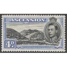 Ascension Sg 42c - 4d. black and ultramarine LMM Perf 13½ Ascension Sg 42c - 4d. black and ultramarine LMM Perf 13½