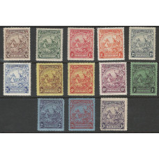 Barbados Sg229 - Sg239 set of 13 1925 LMM Barbados Sg229 - Sg239 set of 13 1925 LMM