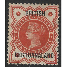 Bechuanaland Sg59 - ½d. vermilion 1897 HMM