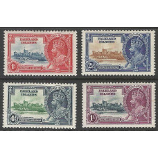 Falkland Islands Sg139 to 142 - 1935 (7 May). Silver Jubilee set MM Falkland Islands Sg139 to 142 - 1935 (7 May). Silver Jubilee set MM