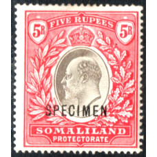 Somaliland Sg44 - Sr. grey-black and red Specimen MM