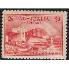 AUSTRALIA Sg141- 2d, searlet 1932 Sydney Harbour Bridge MM