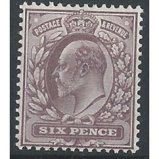 KEDVII - M31(1) - Sg245  6d Pale Dull Purple MNH