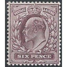 KEDVII - M32(2) - Sg248  6d Dull Purple  MNH