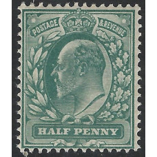 KEDVII - M1(1) - Sg215  ½d Dull Blue Green LMM