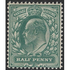 KEDVII - M1(1) - Sg215  ½d Dull Blue Green MNH 