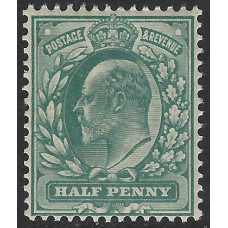 KEDVII - M1(2) - Sg216  ½d  Blue Green MNH 