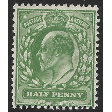 KEDVII - M3(3) - Sg269  ½d Deep Dull Green MNH