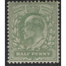 KEDVII - M2(1) - Sg217  ½d Pale Yellowish Green  MM