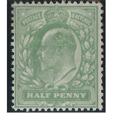 KEDVII - M4(4) - Sg279a  ½d Pale Bluish Green  MM