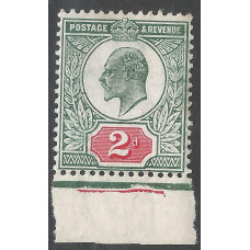 KEDVII - M11(4) - Sg226  2d Grey Green & Carmine Red MM