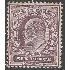 KEDVII - M33 (4) - Sg246  6d Dull Purple (f) MNH