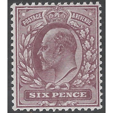 KEDVII - M31 (2) - Sg246  6d Slate Purple MNH