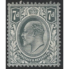 KEDVII - M37 (1) - Sg249  7d Drey Black MNH