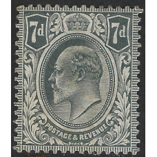 KEDVII - M37 (1) - Sg249  7d Drey Black MNH
