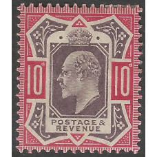 KEDVII - M43 (1) - Sg254b  10d Slate Purple & Carmine (C) LMM