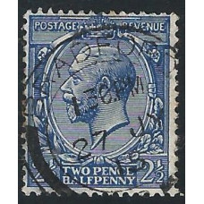 GB KGV - Sg 422 - 2½d. - Blue used GB KGV - Sg 422 - 2½d. - Blue used