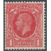 KGV - Sg 420 - 1d Scarlet 1934 Dry Print offset to rear MNH