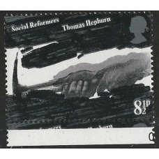 Elizabeth II Sg 1001 - 1976 Social Reformers. 8 ½ value with double hands error. Unmounted Mint / MNH