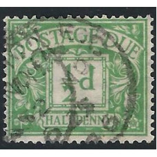  GB - Sg D1 - ½d. - green Postage Due Stamps  1914 used