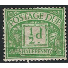  GB - Sg D1 - ½d. - green Postage Due Stamps  1914 MM