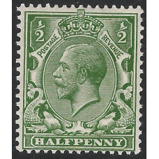 KGV - N14 (3) - Sg 353 - ½d Pale Green MNH RPS Cert 203203 KGV - N14 (3) - Sg 353 - ½d Pale Green MNH RPS Cert 203203