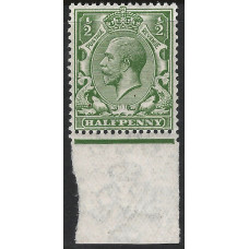 KGV - N14 (8) - Sg 354 - ½d Yellow Green MNH RPS Cert 203204 KGV - N14 (8) - Sg 354 - ½d Yellow Green MNH RPS Cert 203204