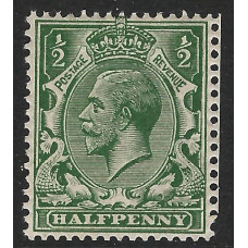KGV - N14 (14) - Sg 356 - ½d Blue Green MNH RPS 205405 KGV - N14 (14) - Sg 356 - ½d Blue Green MNH RPS 205405