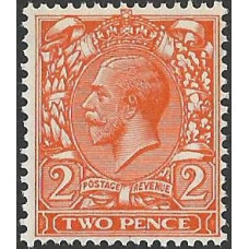 KGV - N36 (1) - Sg 421- 2d Orange RPS Cert 230574 MNH KGV - N36 (1) - Sg 421- 2d Orange RPS Cert 230574 MNH