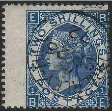GB Qv - Sg118 - 2s dull blue. Plate 1 (BE)  CDS used