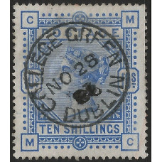 GB Qv - Sg183 - 10s ultramarine ( mc ) CDS Fine Used