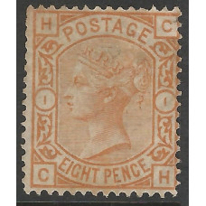 GB Qv - Sg156 - 8d orange ( CH ) Average MM NG