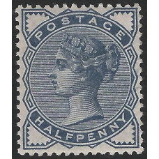 GB Qv - Sg187 -  1/2d. Slate Blue  MNH