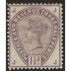 GB Qv - Sg188 -  1½d Lilac LMM