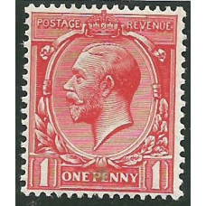 KGV - N16 (2) - Sg 357 1d Deep Bright Scarlet with RPS cert MM