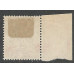 KGV - N14 (1) - Sg 351 ½d Green Marginal RPS Cert MM