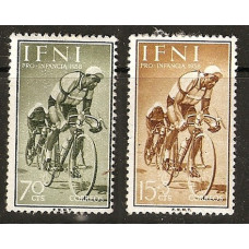 Spanish IFNI - sg144 / sg146 - 1958 Child Welfare Fund In MM 