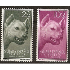 Spanish Sahara - sg130 1957 selection In MM Condition