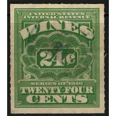 United States (USA) Revenue - 25cents Wines Series 1916 Used