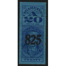 United States (USA) Revenue - 1910 20c Cigarettes Tax Used United States (USA) Revenue - 1910 20c Cigarettes Tax Used