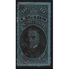 United States (USA) Revenue - 1910 10c Cigars Tax Used United States (USA) Revenue - 1910 10c Cigars Tax Used
