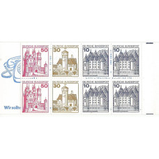 West Germany 1977-90 SG 1808 + 50pf Castles Booklet MNH Condition