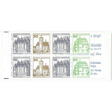West Germany 1977-90 SG1805 + 10pf Castles Booklet MNH Condition