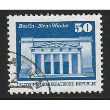 East Germany DDR 1973 sg E2205 - 50pf. New Guardhouse  Used Condition